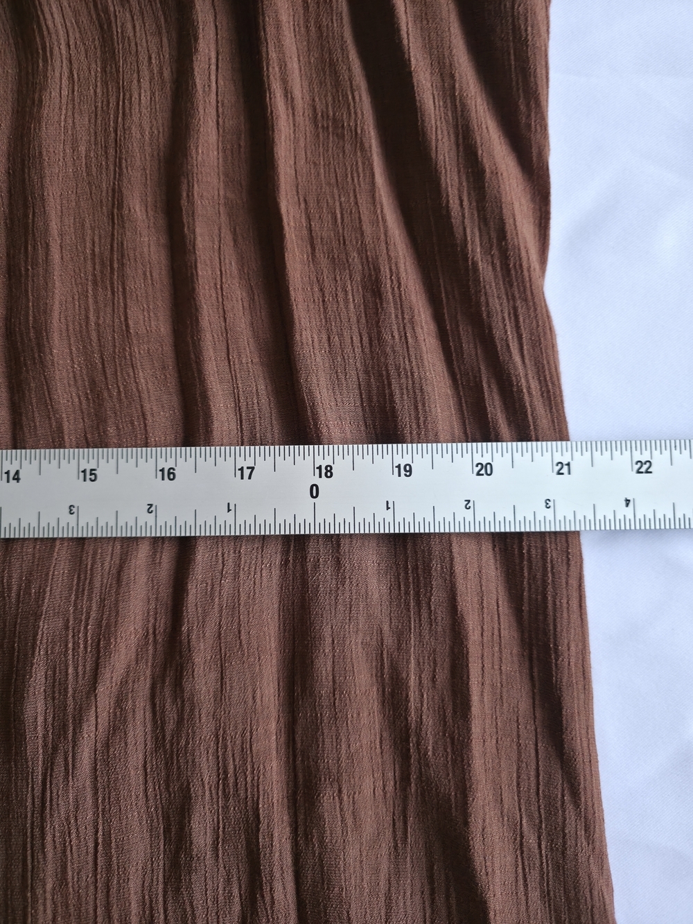 Signature Robbie Bee Brown Dress XL Sleeveless Flowy Ruffle Hem - Picture 8 of 12
